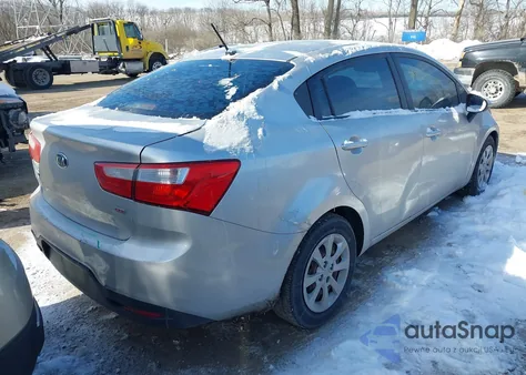 2015 Kia Rio Lx из США, поврежденный, VIN KNADM4A38F6500450